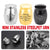 Cremation Urn Holder for Ashes Small Dog Cat Pet Memorial Keepsake Box Funeral - Black