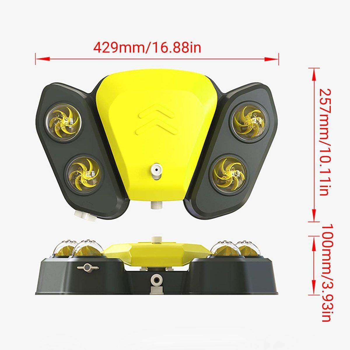 Automatic Water Feeder Dispenser with Bath Spray and Footstep Dog Toys for Pets - Grey