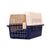 S Size Dog Cat Rabbit Portable Tote Crate Pet Carrier Kennel Travel Airline Carry Bag - Pink