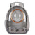 Travel Space Capsule Dog Cat Bag Breathable Outdoor Pet Backpack Carrier - Grey