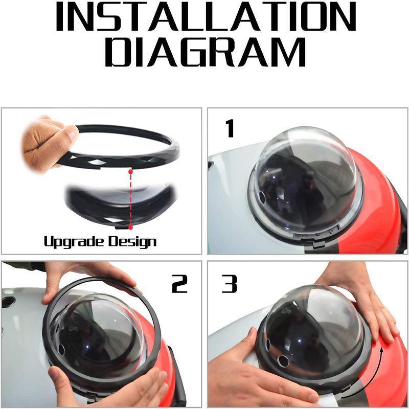 Cat Dog Backpack Carrier Breathable Pet Carrier Bag for Outdoor Travel - Red with White