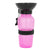500Ml Dog Cat Water Drinking Bottle Detachable Travel Cup Portable Pet Feeder - Pink