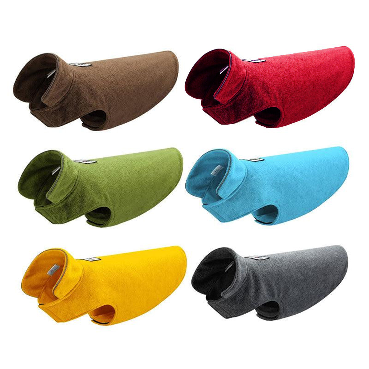 M Size Pet Dog Warm Coat Fleece Jacket Jumper Sweater Winter Puppy Vest Outfit - Yellow