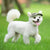 Dog Baseball Cap Outdoor Pet Sun Hat Summer Canvas Visor Puppy M Size - Black