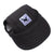 Dog Baseball Cap Outdoor Pet Sun Hat Summer Canvas Visor Puppy M Size - Black