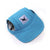 Dog Baseball Cap Outdoor Pet Sun Hat Summer Canvas Visor Puppy M Size - Black