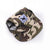 Dog Baseball Cap Outdoor Pet Sun Hat Summer Canvas Visor Puppy M Size - Black
