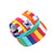 Dog Baseball Cap Outdoor Pet Sun Hat Summer Canvas Visor Puppy M Size - Black