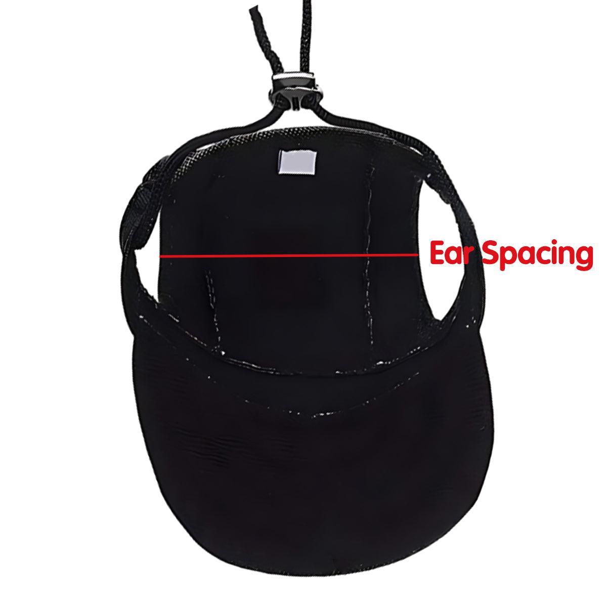 Dog Baseball Cap Outdoor Pet Sun Hat Summer Canvas Visor Puppy L - Red