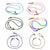 Adjustable Diagonal Dog Walking Leash Hands Free Crossbody Pet Lead Dogs - Colourful