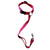 Adjustable Pet Dog Car Clip Lead Harness Strap for Vehicle Travel Restraint Use - Pink