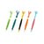 Three Sided Dog Toothbrush Pet Cat Teeth Cleaning Tool Oral Mouth Care Soft Bristle - Dark Green