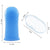 Dog Cat Super Soft Pet Finger Toothbrush Teeth Silicone Brush Care Cleaning - Yellow