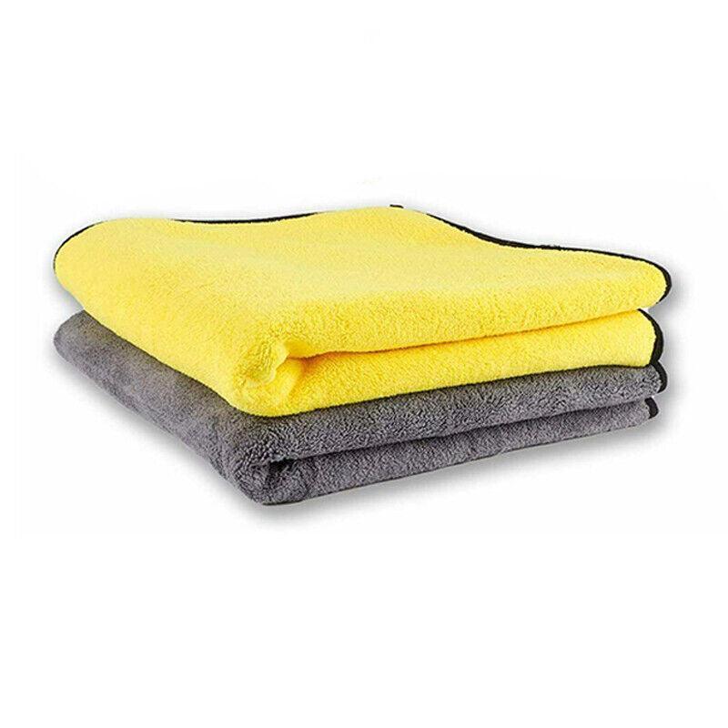 Pet Drying Towel Ultra-Absorbent Water Dog Cat Bath Microfiber Clean Soft Cloth - 70 X 140CM