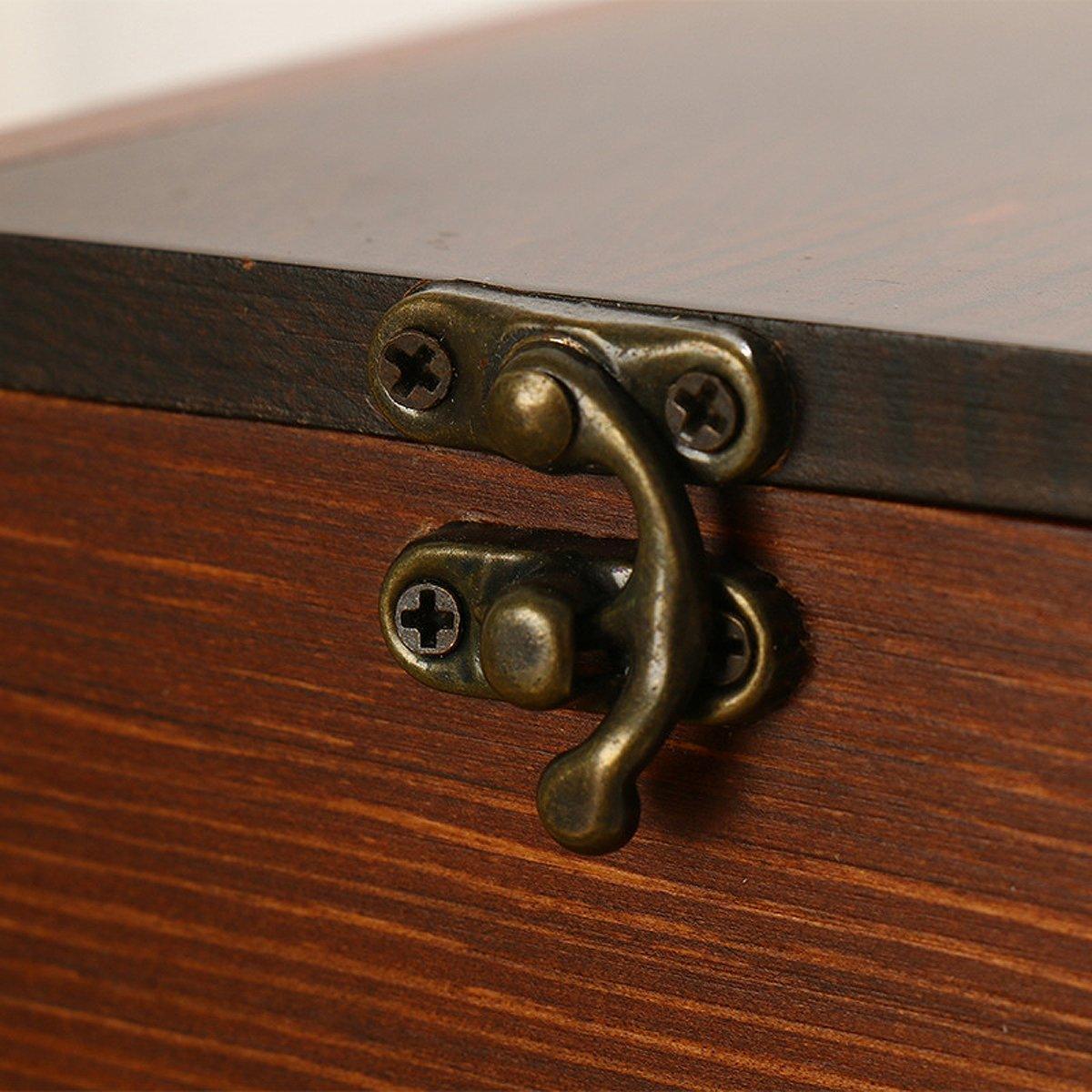 1x Wooden Pet Memorial Urn For Ashes With Photo Frame Cat/Dog Memory Box Keepsak - Black