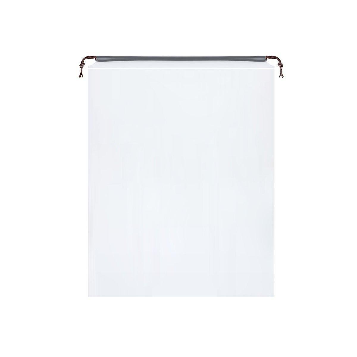 25PCS Portable Travel Shoe Bags Sport Storage Pouch Drawstring Dust Organizer - White-30*40cm