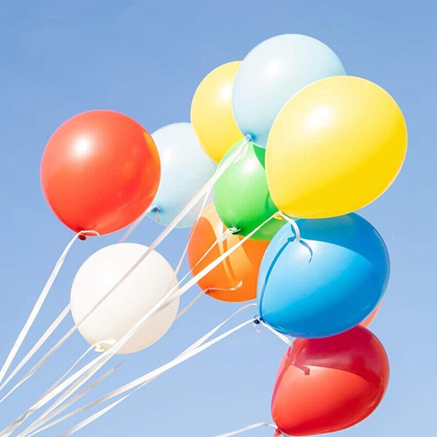 100PCS 10 Inch Latex Balloons Party Decorations Birthday Wedding Balloon Solid Colour - Fruit Green