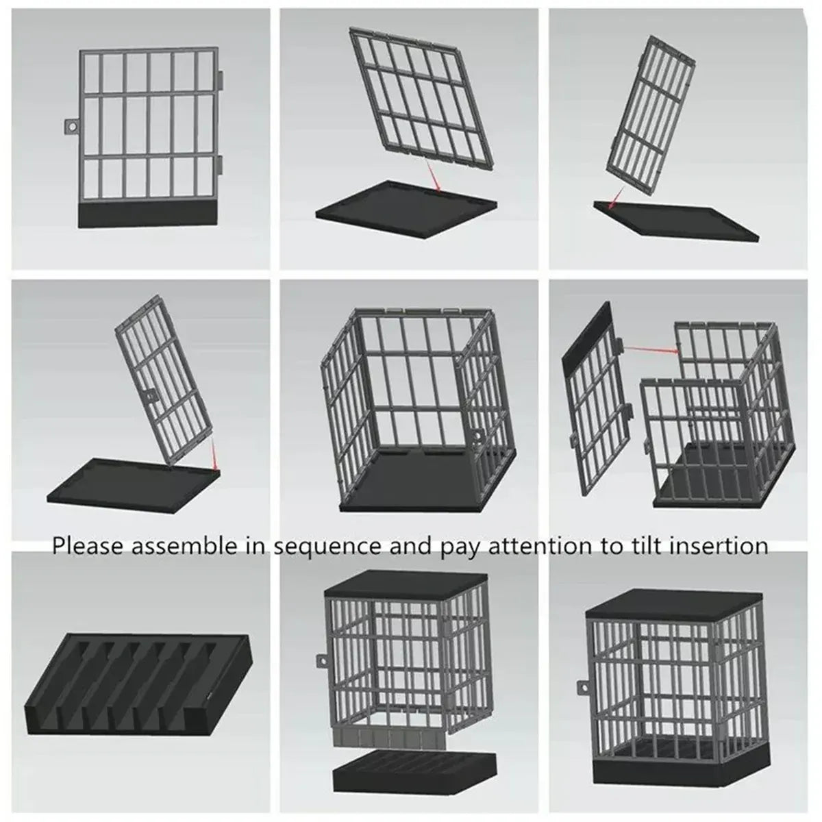 Mobile Phone Jail Lock Up Safe Smartphone Storage Box Prison Cell Locking Cage