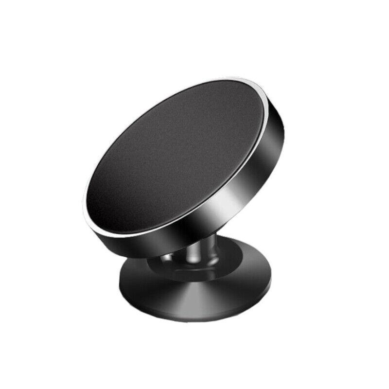 360 Degree Car Phone Holder Dashboard Mount Stand Cradle for Flat Surface - Black