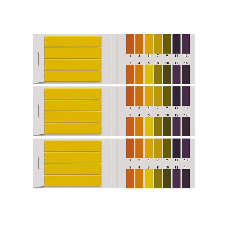 pH Test Strips Universal Litmus Paper for Water Saliva Urine Pool Soil Liquid 1-14 - 80PCS (1 Book)