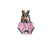 Female Pet Dog Cat Puppy Pant Menstrual Sanitary Nappy Diaper Wrap Underwear Pink - XL