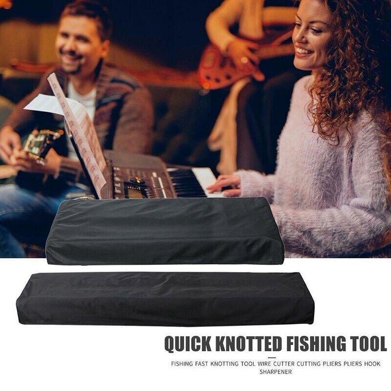 61/88 Key Piano Keyboard Dust Cover For Electronic Keyboard And Digital Piano - 61 Key