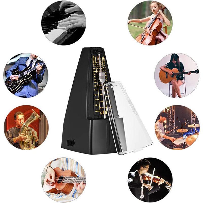 Universal Pyramid Mechanical Metronome For Guitar Violin Piano Bass Drum