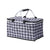 Foldable Picnic Basket Outdoor Camping Carrying Basket Portable Food Storage - Greenery