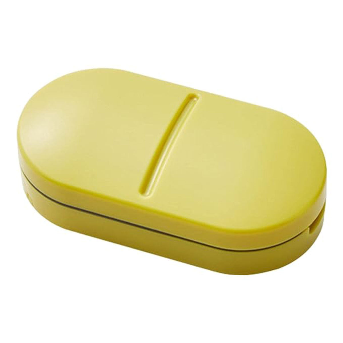 3PCS Tablet Cutter Pill Splitter Portable Medicine Box Pill Organizer Divider - White