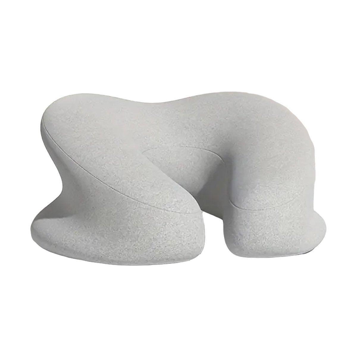 Universal Massage Table Face Cushion Pillow U Shape Head Face Down Rest Pillow - Blue