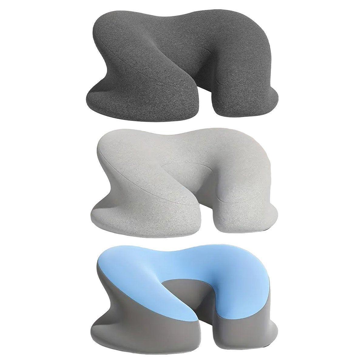 Universal Massage Table Face Cushion Pillow U Shape Head Face Down Rest Pillow - Dark Grey