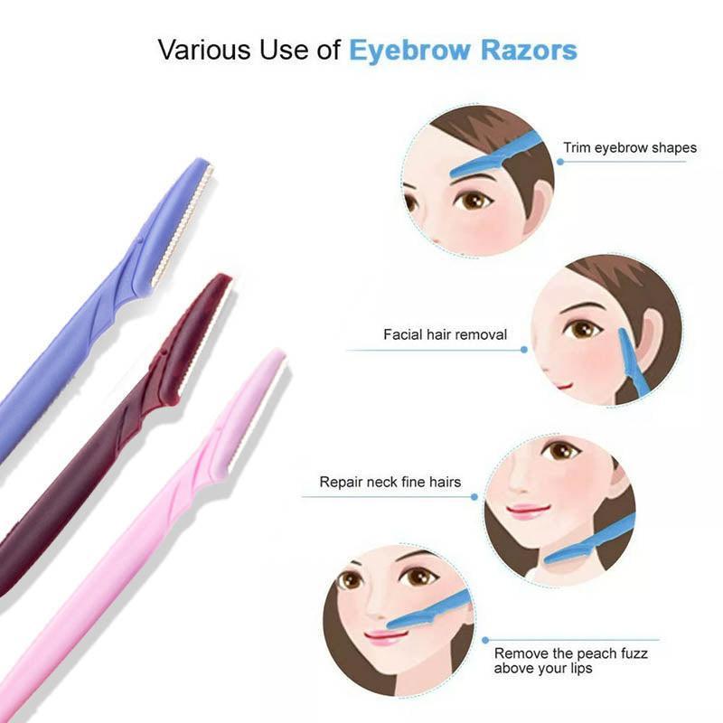 Eyebrow Razor Trimmer Shaver Facial Blade Shave Shaper Hair Remover Women Eye