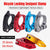 Quick Release Bicycle Seat Tube Clamp Multi Color Lever Lock Cycling Accessories - Silver-3-1