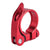 Quick Release Bicycle Seat Tube Clamp Multi Color Lever Lock Cycling Accessories - Silver-3-1