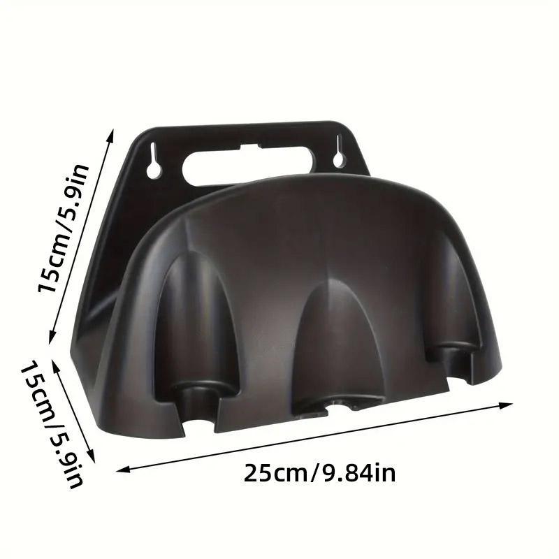 Wall Mounted Plumbing Shelf Organiser Bathroom Storage Rack Durable Pipe Holder