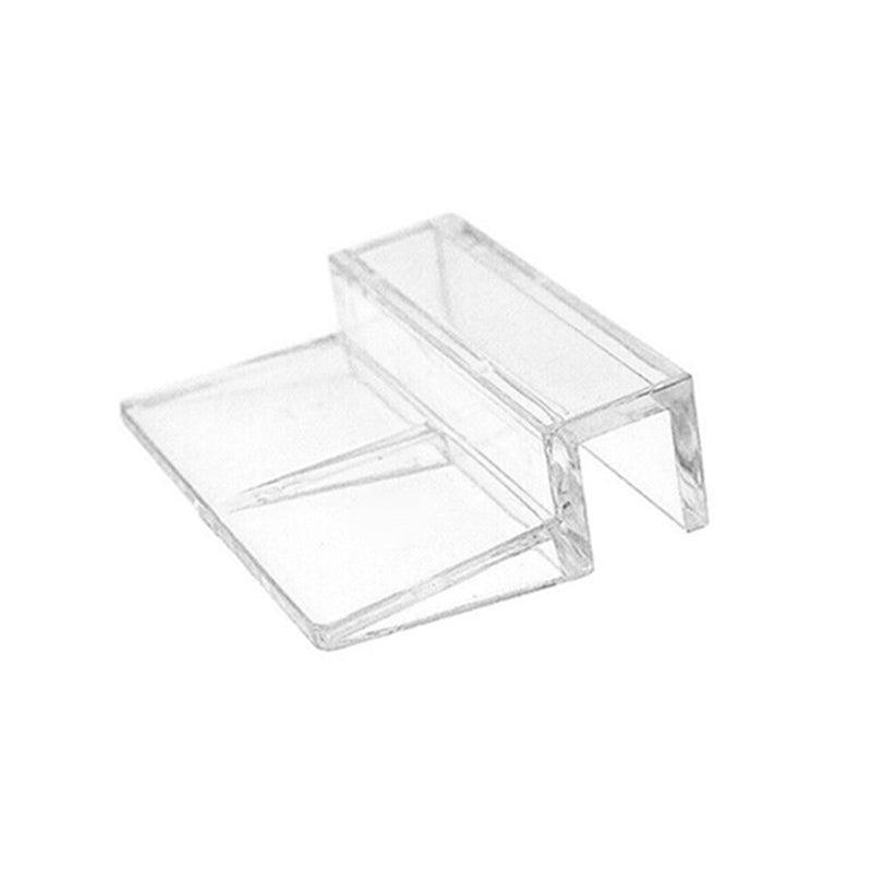4Pcs Plastic Clips Glass Cover Support Holder Aquarium Fish Tank 6/8/10/12Mm New - 8MM