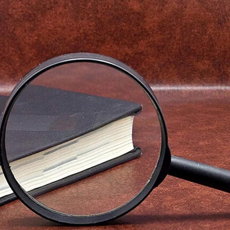 10cm Handheld Magnifying Glass Loupe for Optimal Reading Clarity