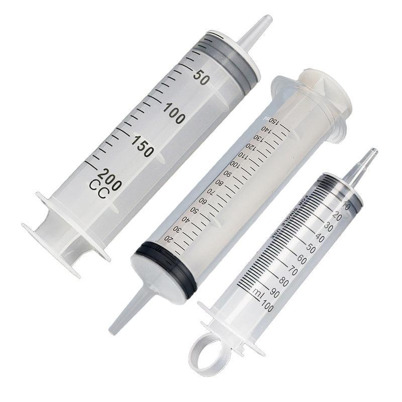 100-200Ml Reusable Hydroponics Nutrient Measuring Syringe - 200Ml