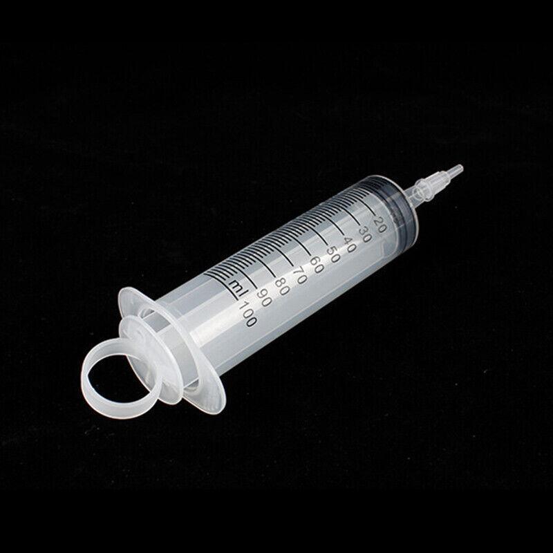 100-200Ml Reusable Hydroponics Nutrient Measuring Syringe - 200Ml