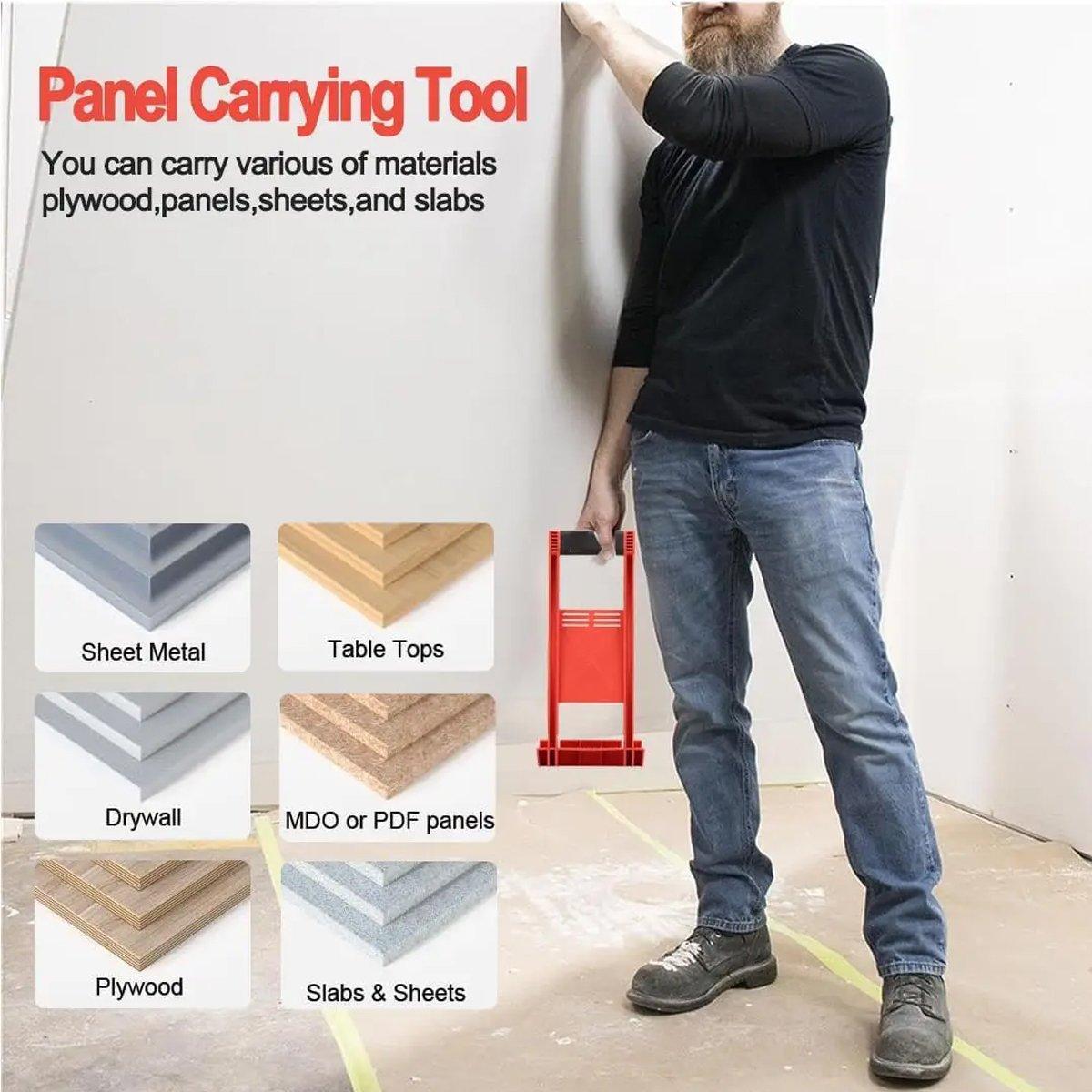 Heavy Duty Panel Carrier Drywall Sheet Lifter Board Plywood Holder Lifting Tool