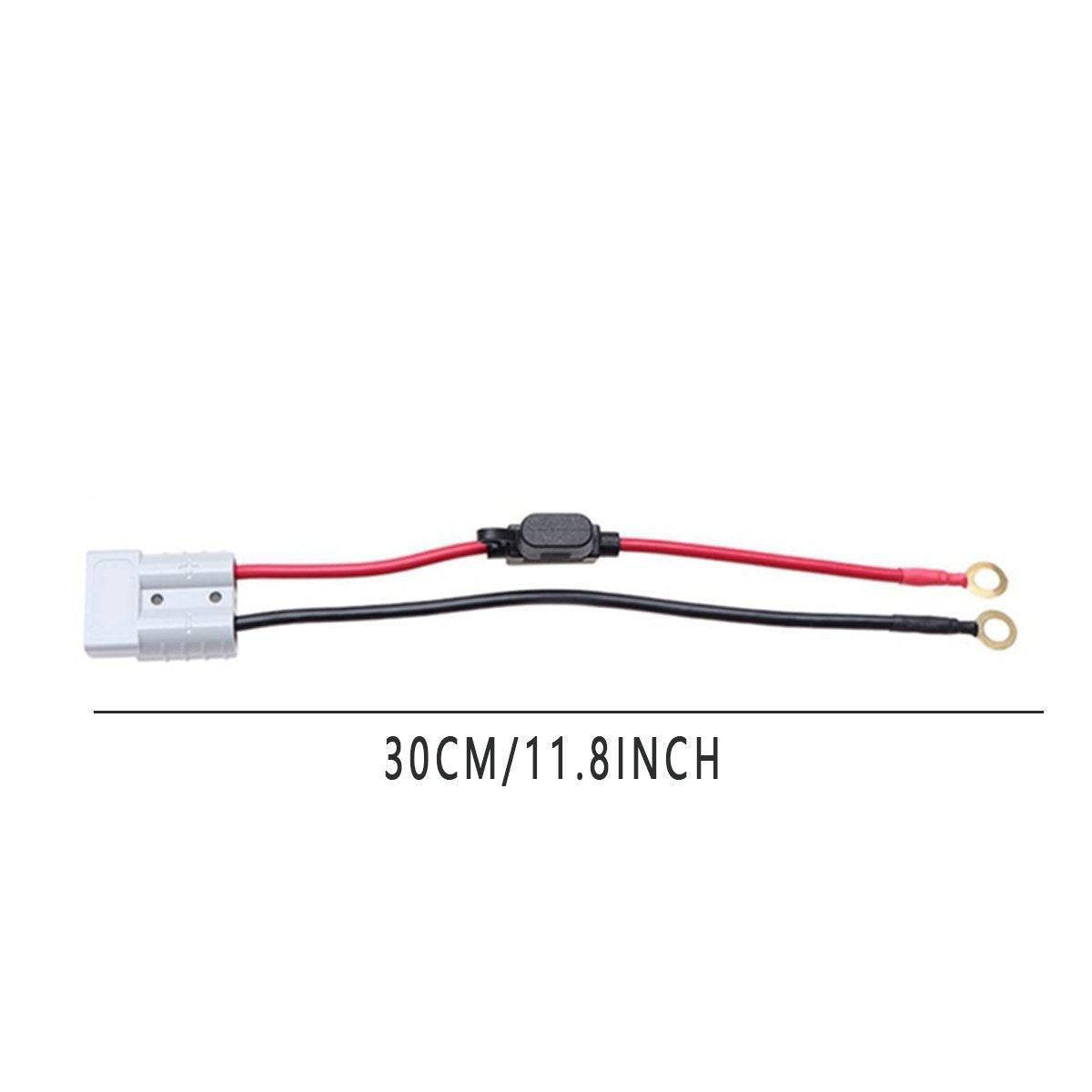 Electric Battery Connector Fuse Holder with Silicone Wire for Car and Boat Power