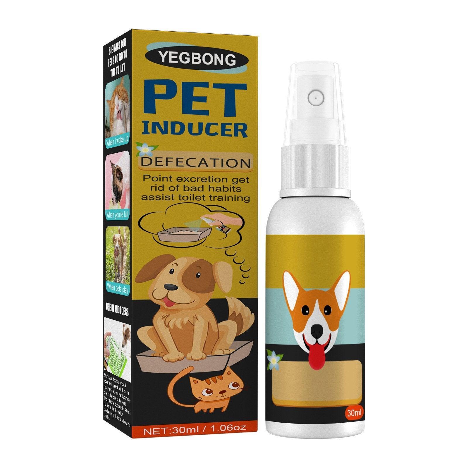 Pet Toilet Training Spray Inducer Dog Poops Cat Pee Urine Positioning Defecation