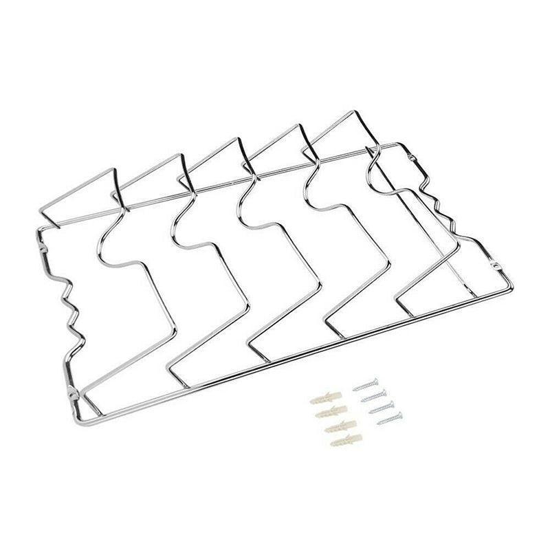 Pan Lid Holder Storage Rack Wall Mount Pot Cover Organizer Kitchen Accessories