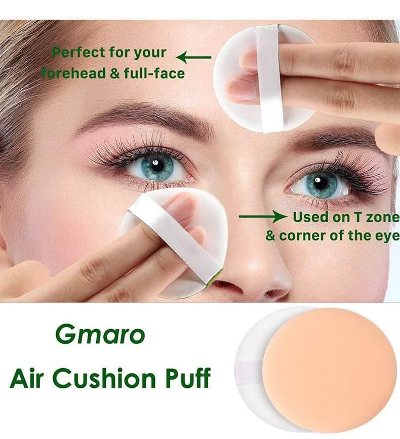 Air Cushion Puff Powder Foundation Makeup Cosmetic Sponge BB CC Cream Face - Green