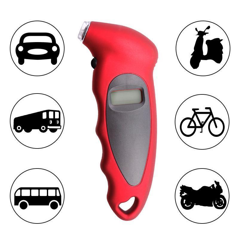 LCD Tyre Car air pressure tester Digital Gauge Auto Truck Tire Motorcycle Meter