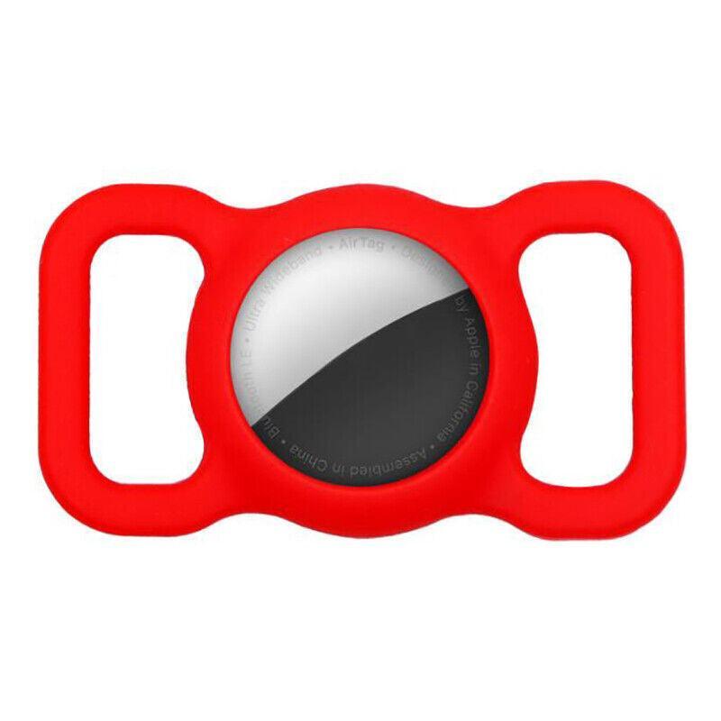 Silicone Collar Attachment Case Compatible with Tracking Device for Pets - Black