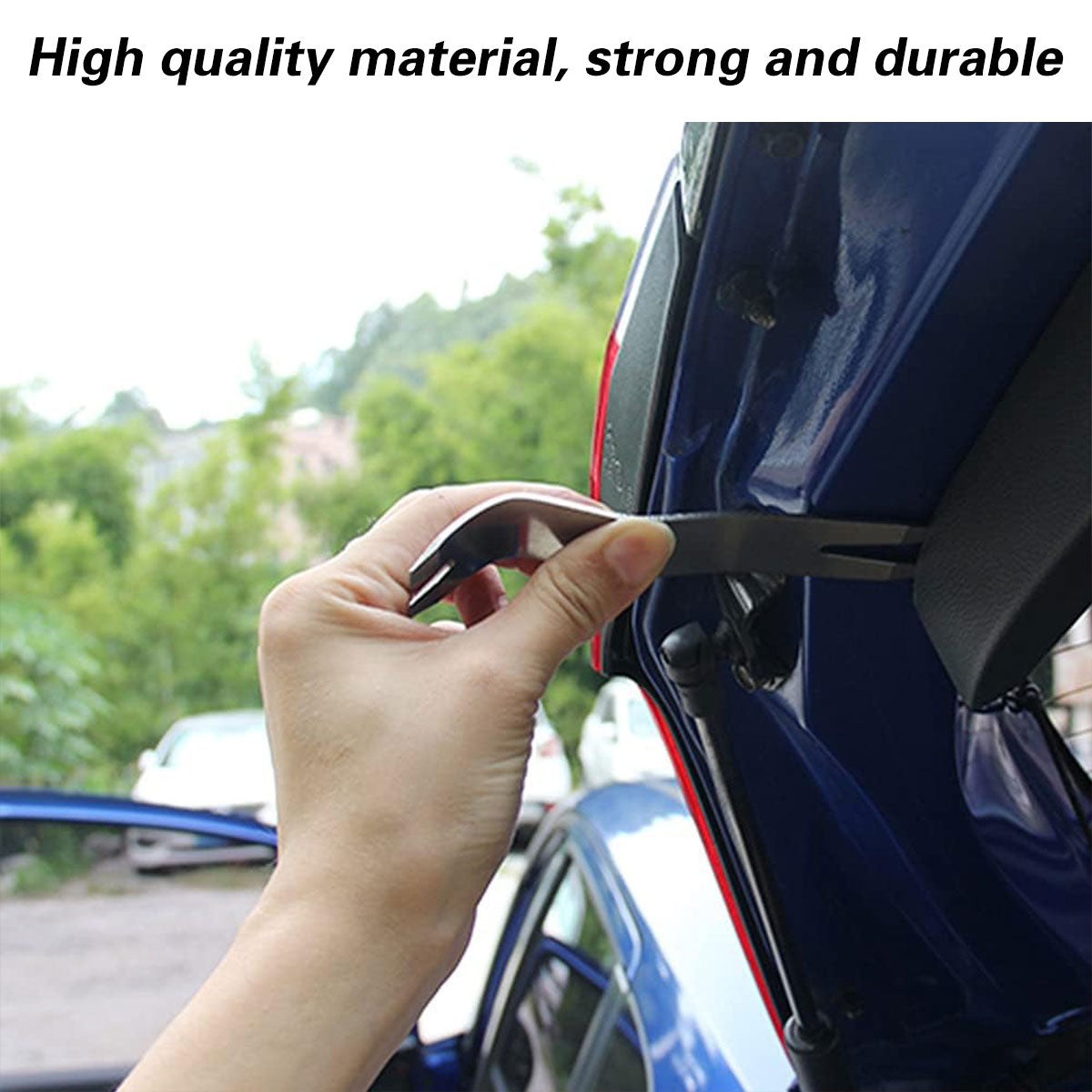 6pcs Pry Bar Tool Set Metal Dismantling Plate Fastener Remover For Car Repair