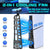 PS5 Slim Cooling Fan For PS5 Slim Disc/Digital Console Cooler Fan LED USB 3.0