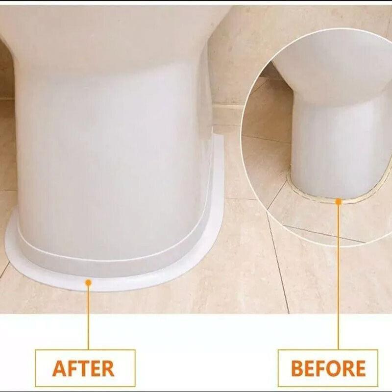 Kitchen Bathroom Sink Sealing Strip Waterproof Tape 3.2M White Easy to Clean White - 38mm*3.2m