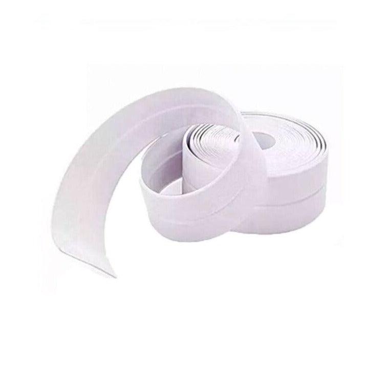 Kitchen Bathroom Sink Sealing Strip Waterproof Tape 3.2M White Easy to Clean White - 38mm*3.2m